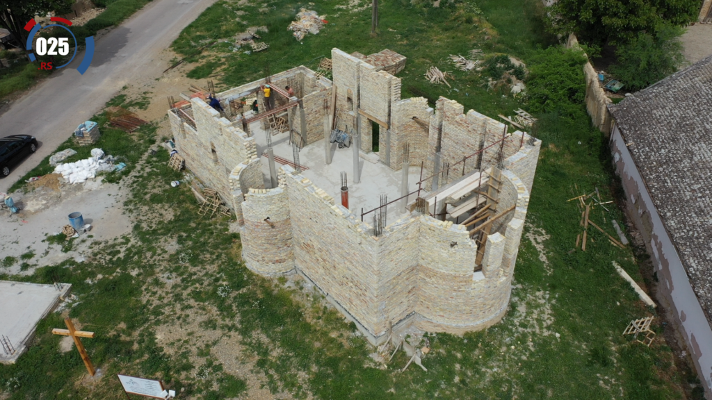 U punom jeku radovi na izgradnji pravoslavnog hrama u Kljajićevu
