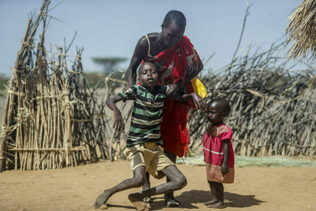 Kenija - majka i dete