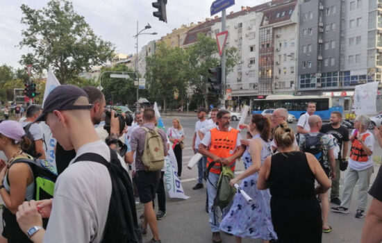 Novi Sad - protest