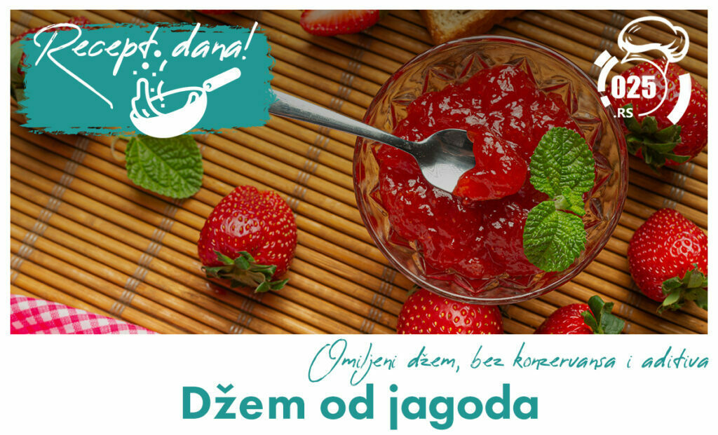 recept dana - džem od jagoda