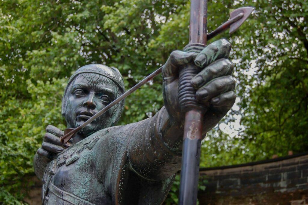 Statua Robina Huda u Notingemu, Ujedinjeno Kraljevstvo