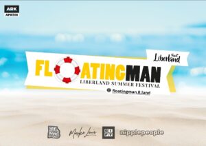 Floating man - Apatin