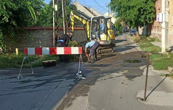 Sombor, JKP &quot;Vodokanal&quot; - sanacija kvara