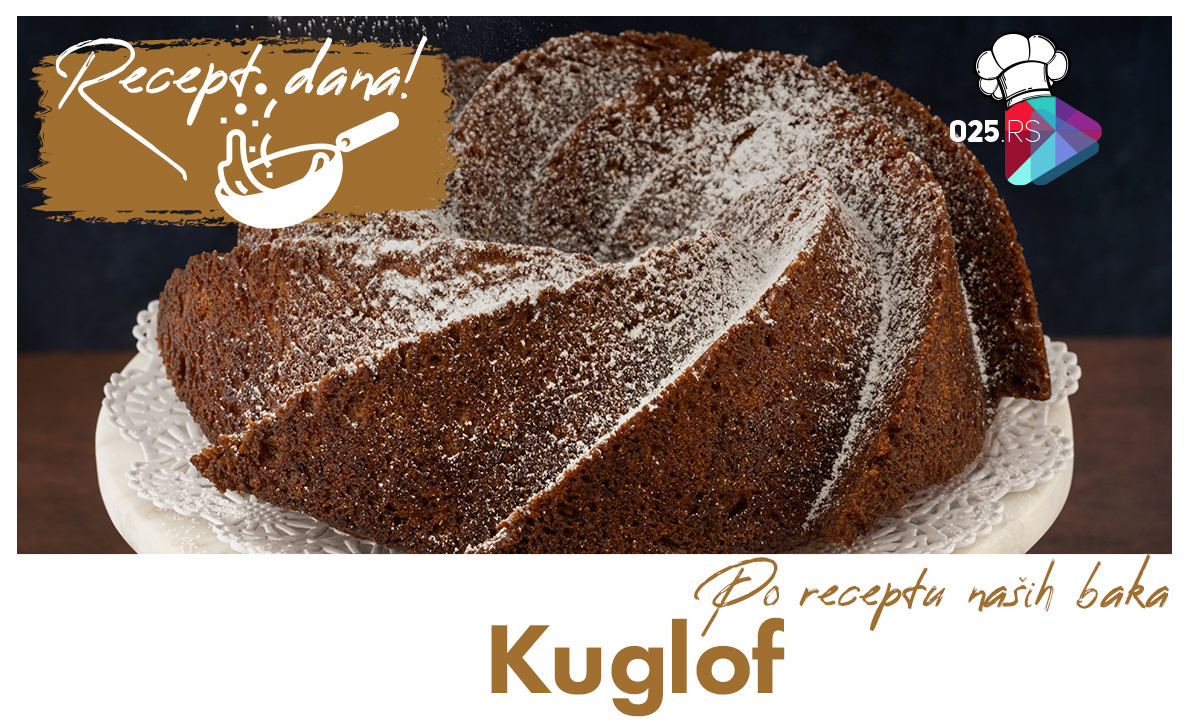 kuglof - recept