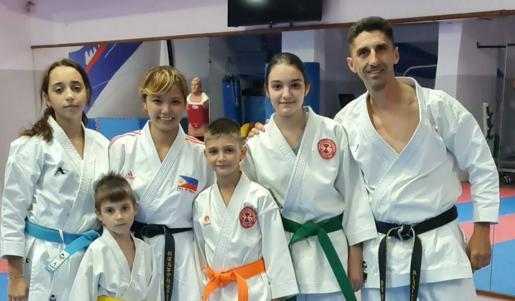 Karate klub Dušan Staničkov - obuka