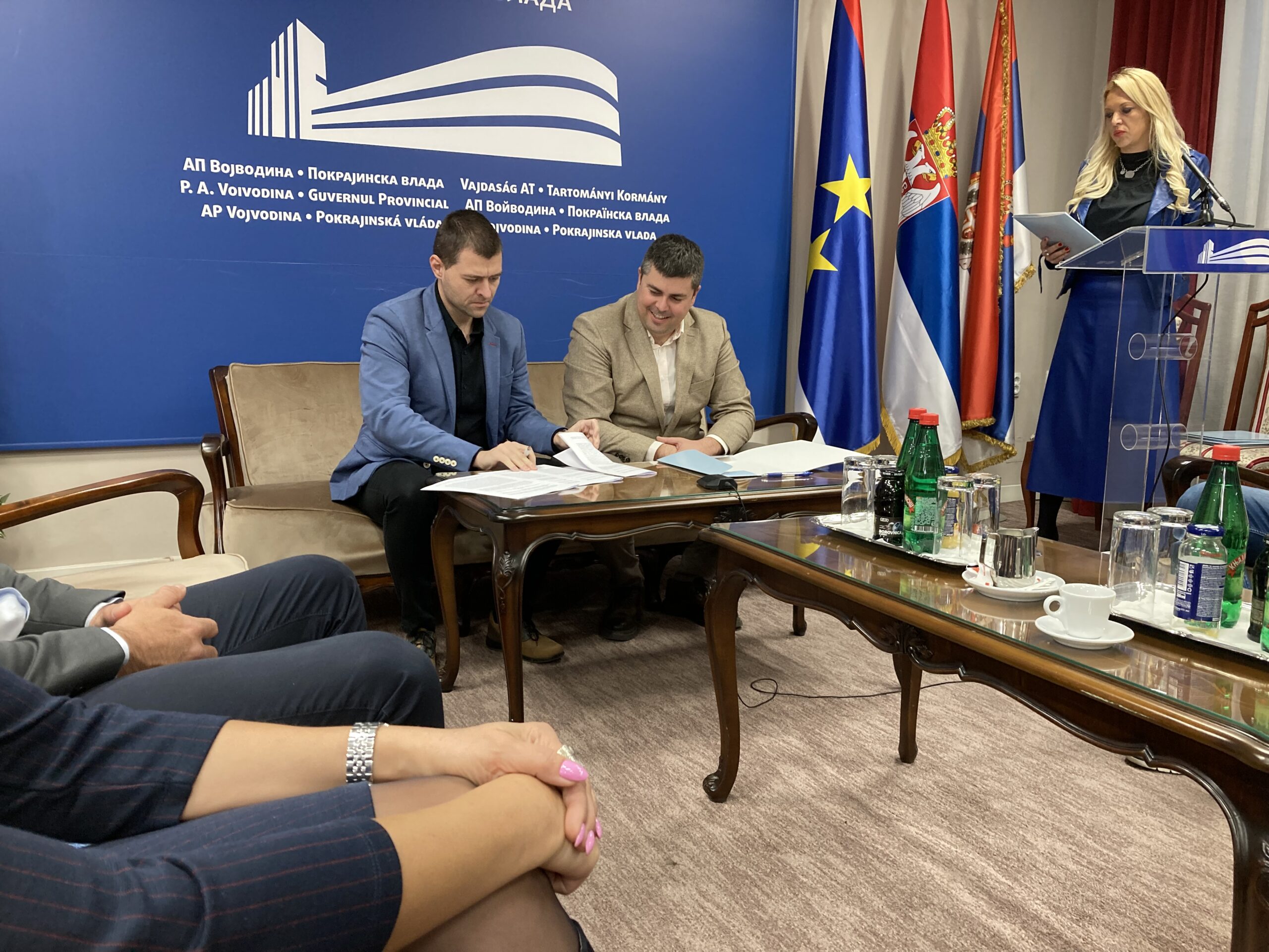 Branislav Svorcan - potpisivanje ugovora