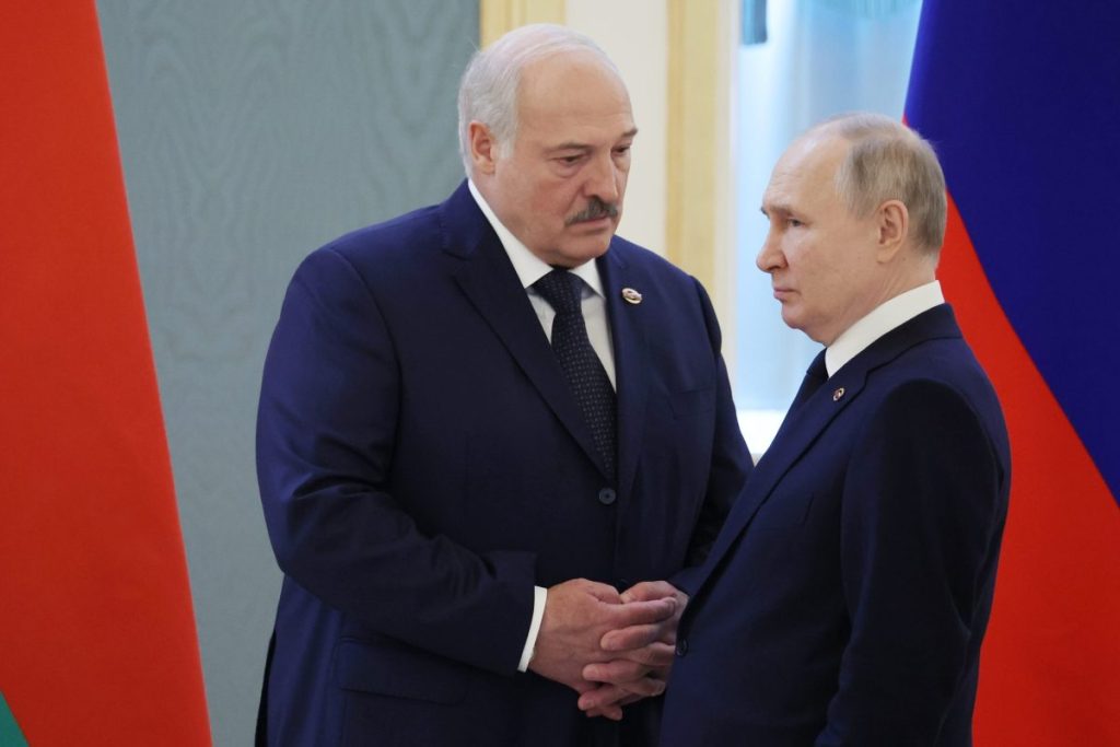 Putin i Lukašenko