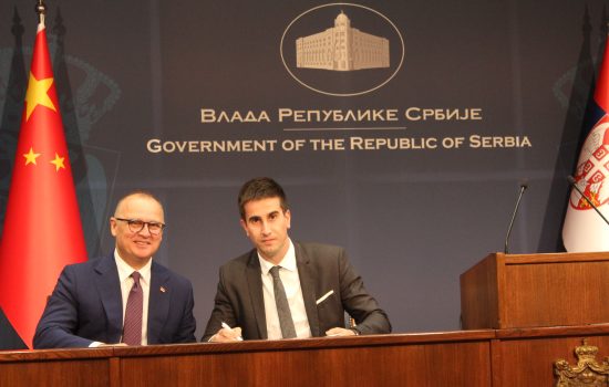 Potpisivanje ugovora - Antonio Ratković i Goran Vesić 7