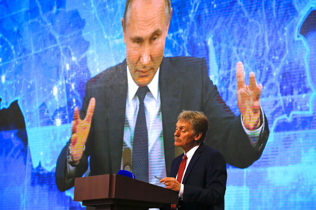 Peskov i Putin