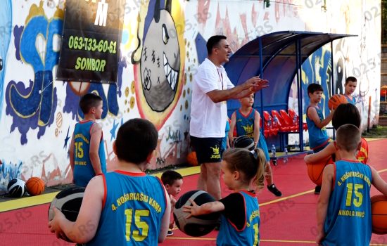 Košarkaški kamp u gradu Nikole Jokića 