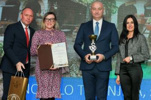Pehar kvaliteta Novosadskog sajma za Turističku organizaciju Grada Sombora