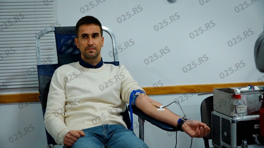 Gradonačelnik Sombora ličnim primerom podržao akciju dobrovoljnog davanja krvi