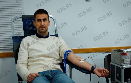 Gradonačelnik Sombora ličnim primerom podržao akciju dobrovoljnog davanja krvi