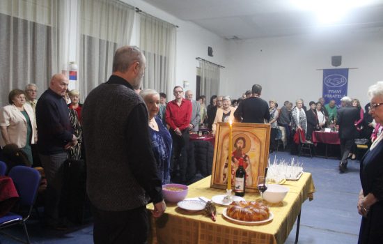 Crkvena opština Sombor i UG „Pravi prijatelji“ obeležili Svetog Savu