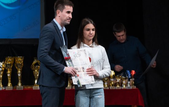 Dragana Jovanović sportistkinja 2023. godine Grada Sombora