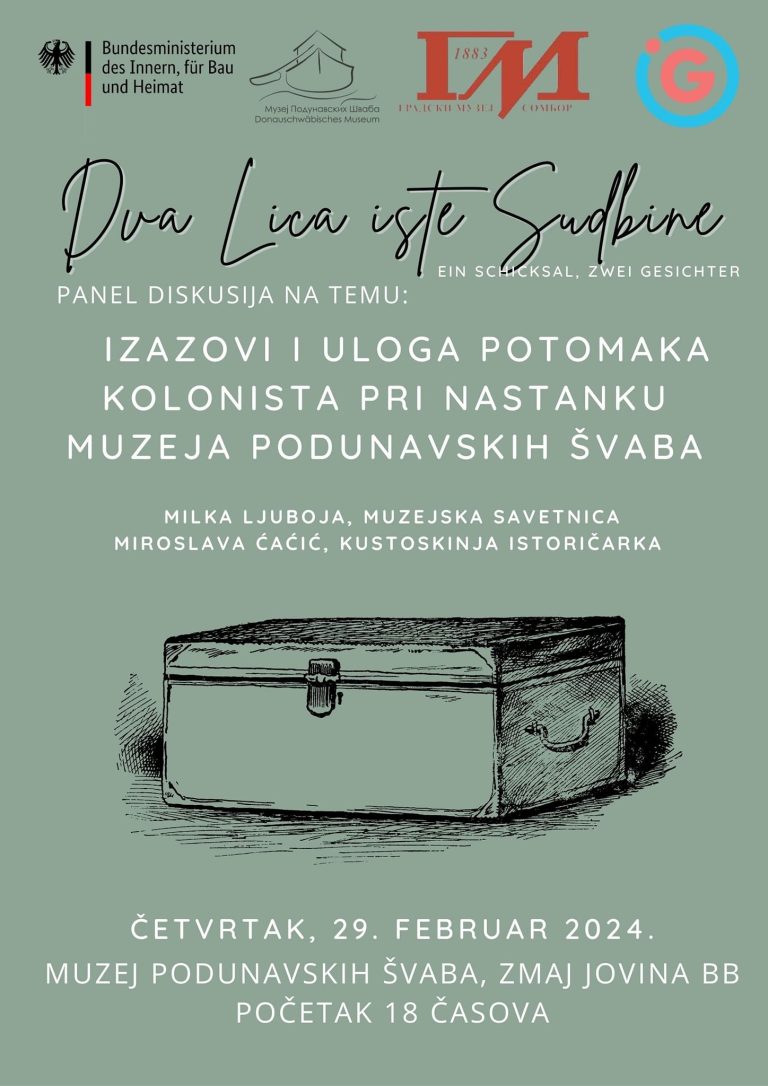 Panel „Izazovi i uloga potomaka kolonista pri nastanku Muzeja Podunavskih Švaba“ 29. februara 1