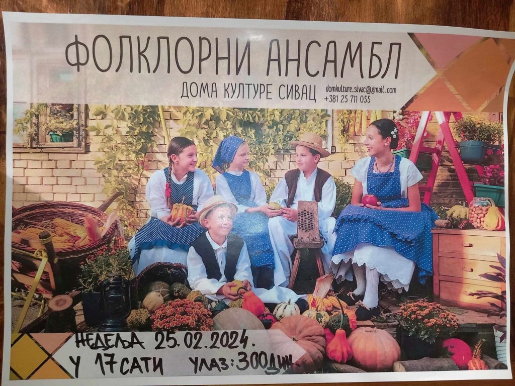 Plakat folklora