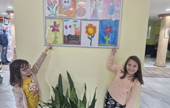 Anastasia Pap druga na likovnom konkursu „Cvet za moju mamu“ 1