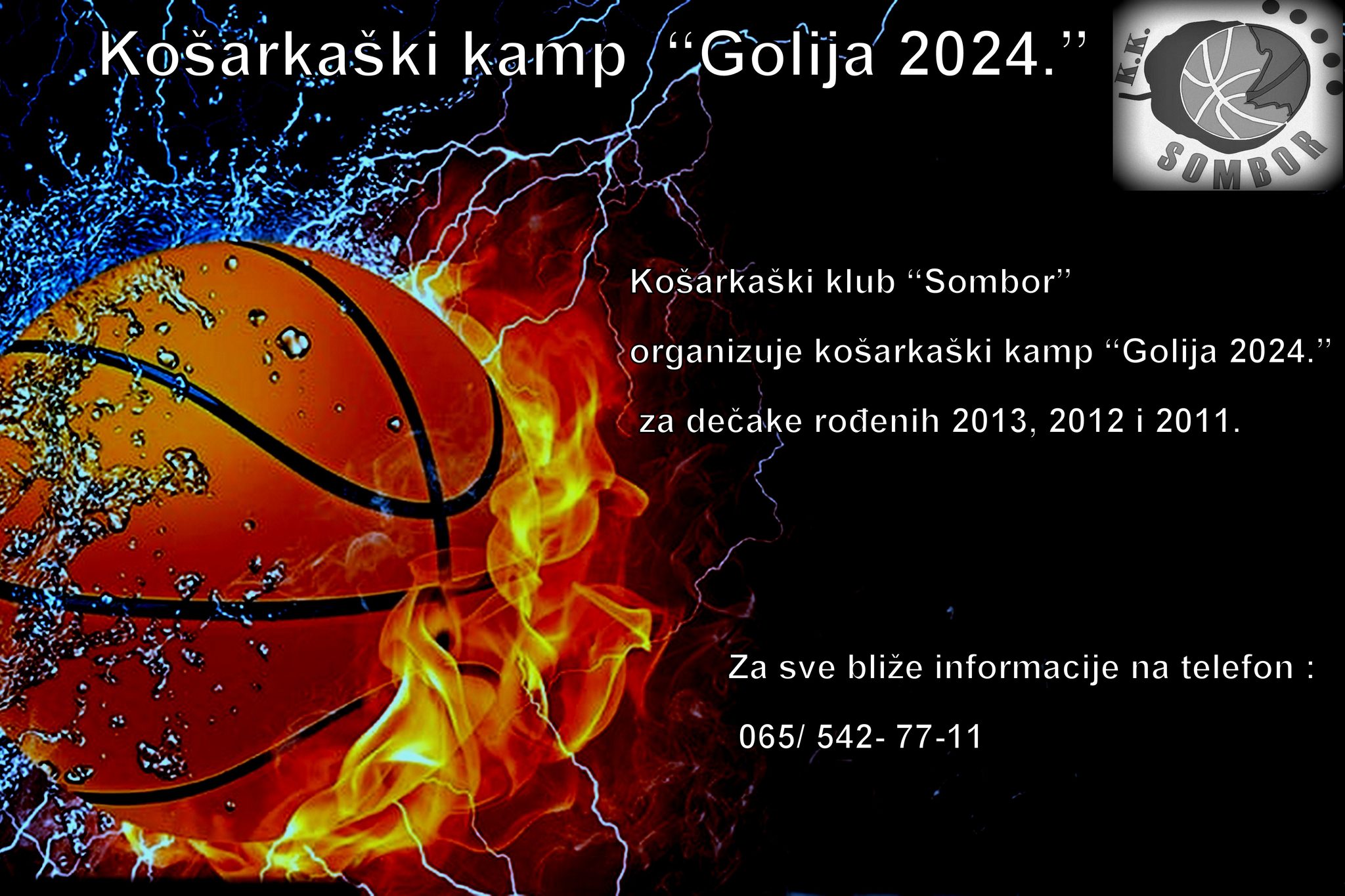 Košarkaški kamp „Golija 2024“ za dečake