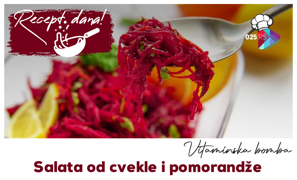 Salata od cvekle i pomorandze