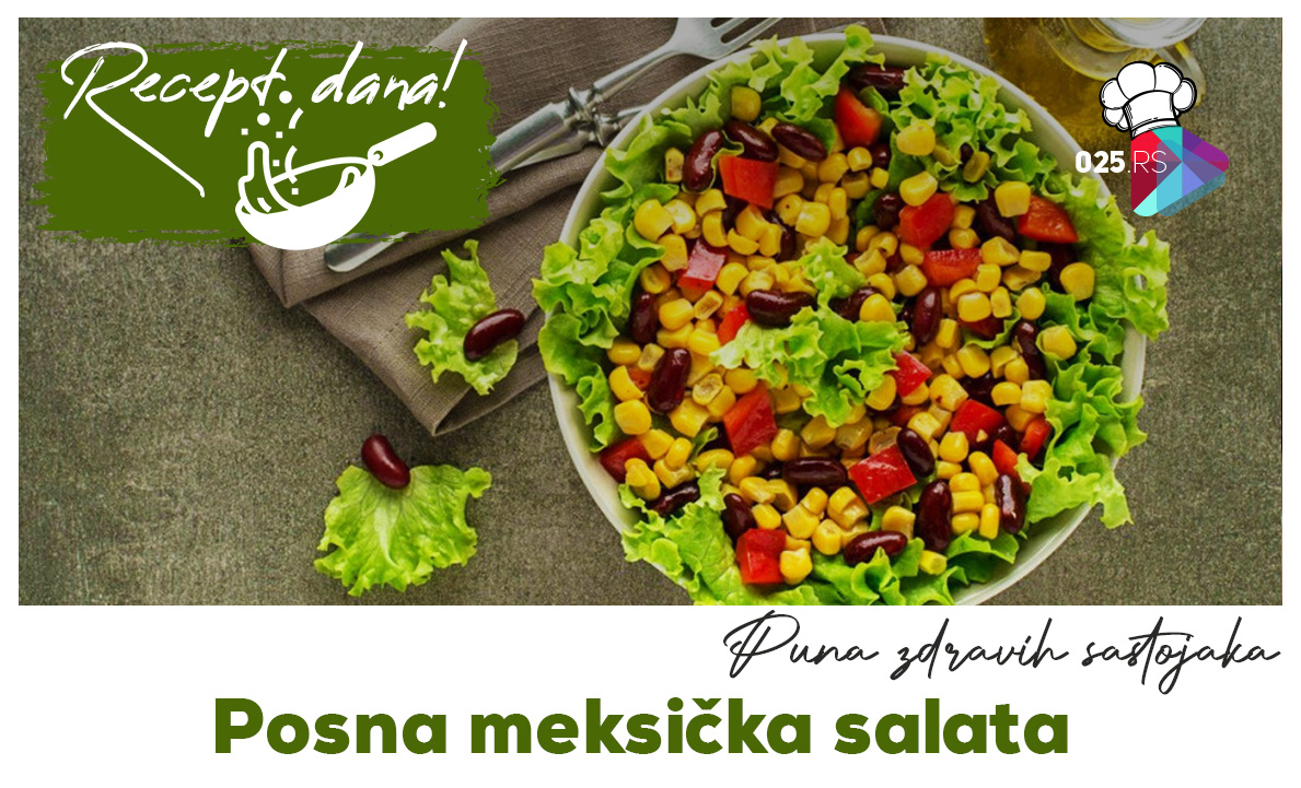 Posna meksička salata