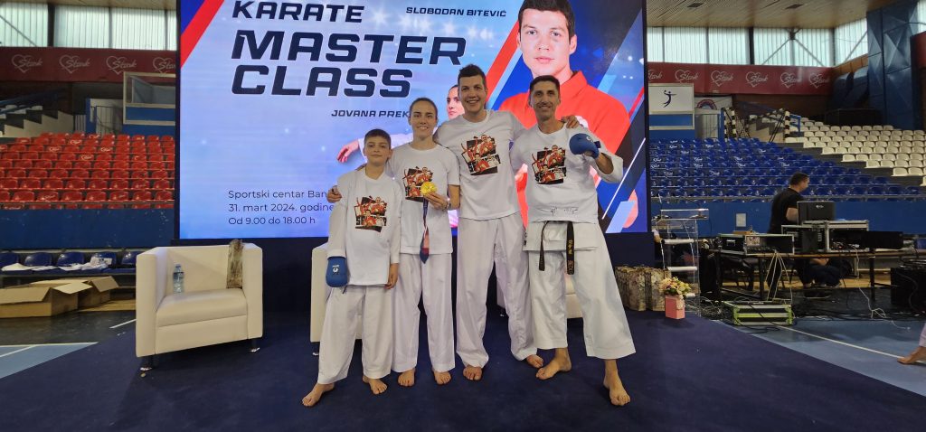 Predstavnici KK „Dušan Staničkov“ na Međunarodnom karate seminaru