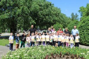 Mališani Vrtića „Mali princ“ učestvovali u akciji uređenja Parka heroja