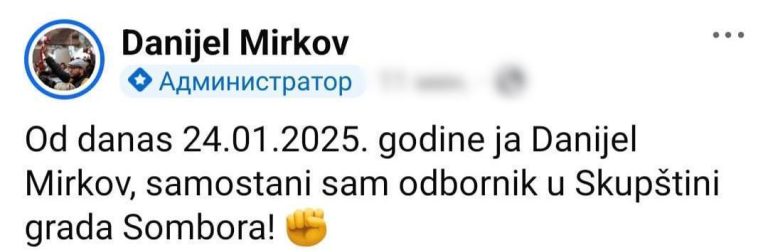 Somborski spin majstor u ulozi života-Mirkov porazio sam sebe
