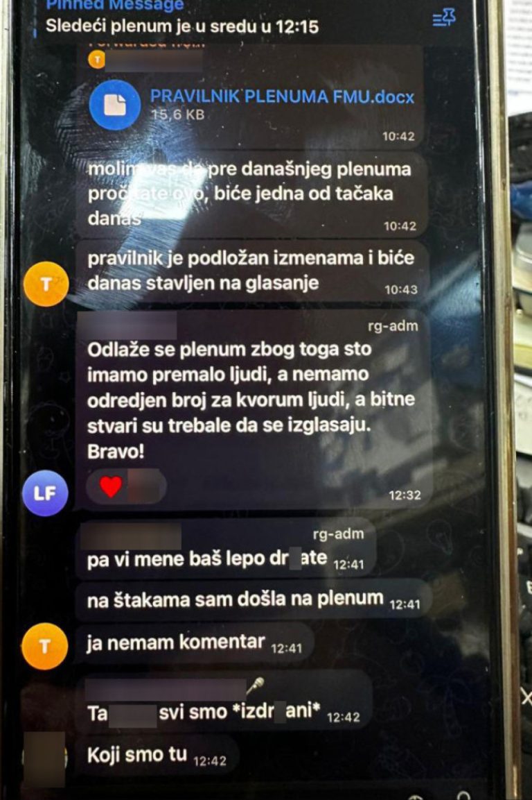 Poruke plenuma