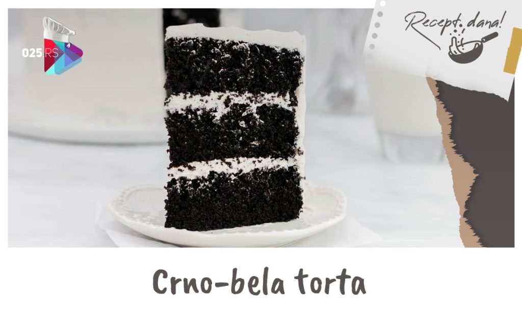 Crno bela torta