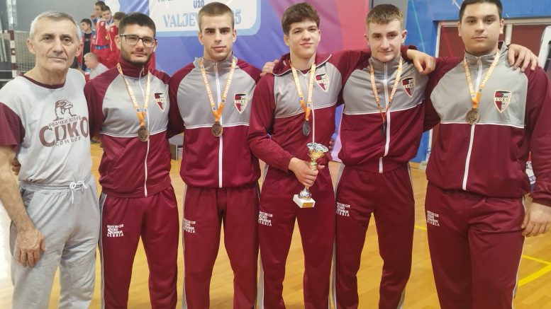 Rvački klub „Soko“ osvojio pet medalja na Državnom juniorskom prvenstvu