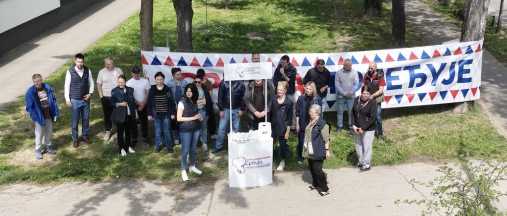 Info štandovi SNS Sombor održani u gradu i naseljenim mestima