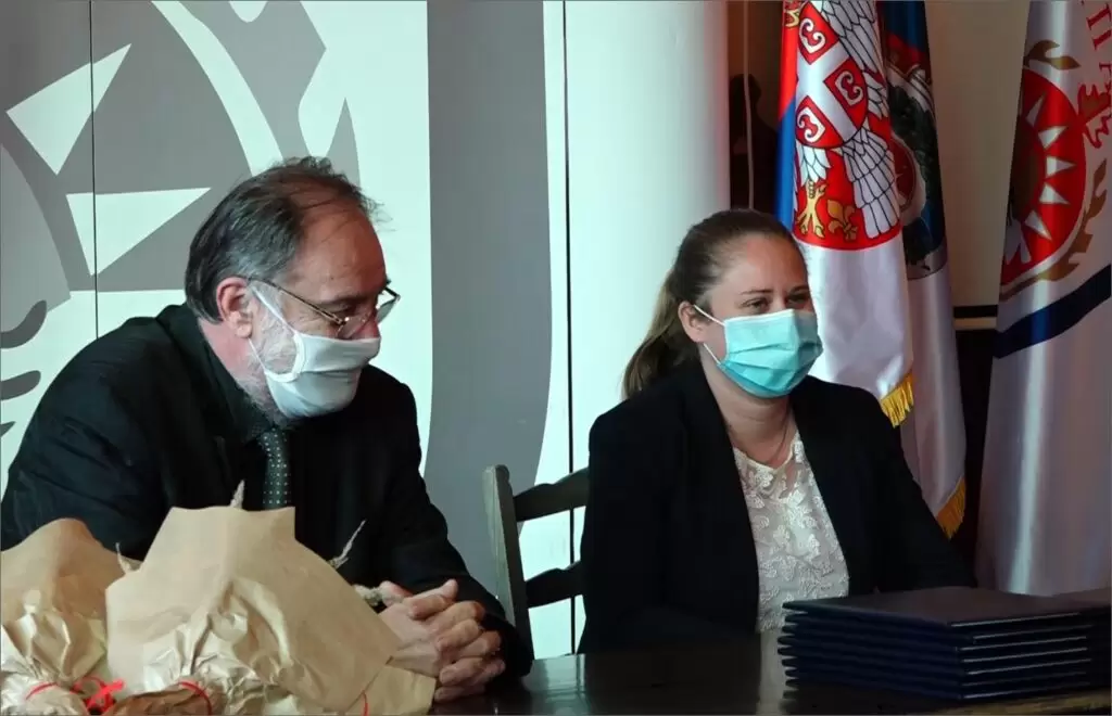 Dubravka Korać i Milan Škrbić