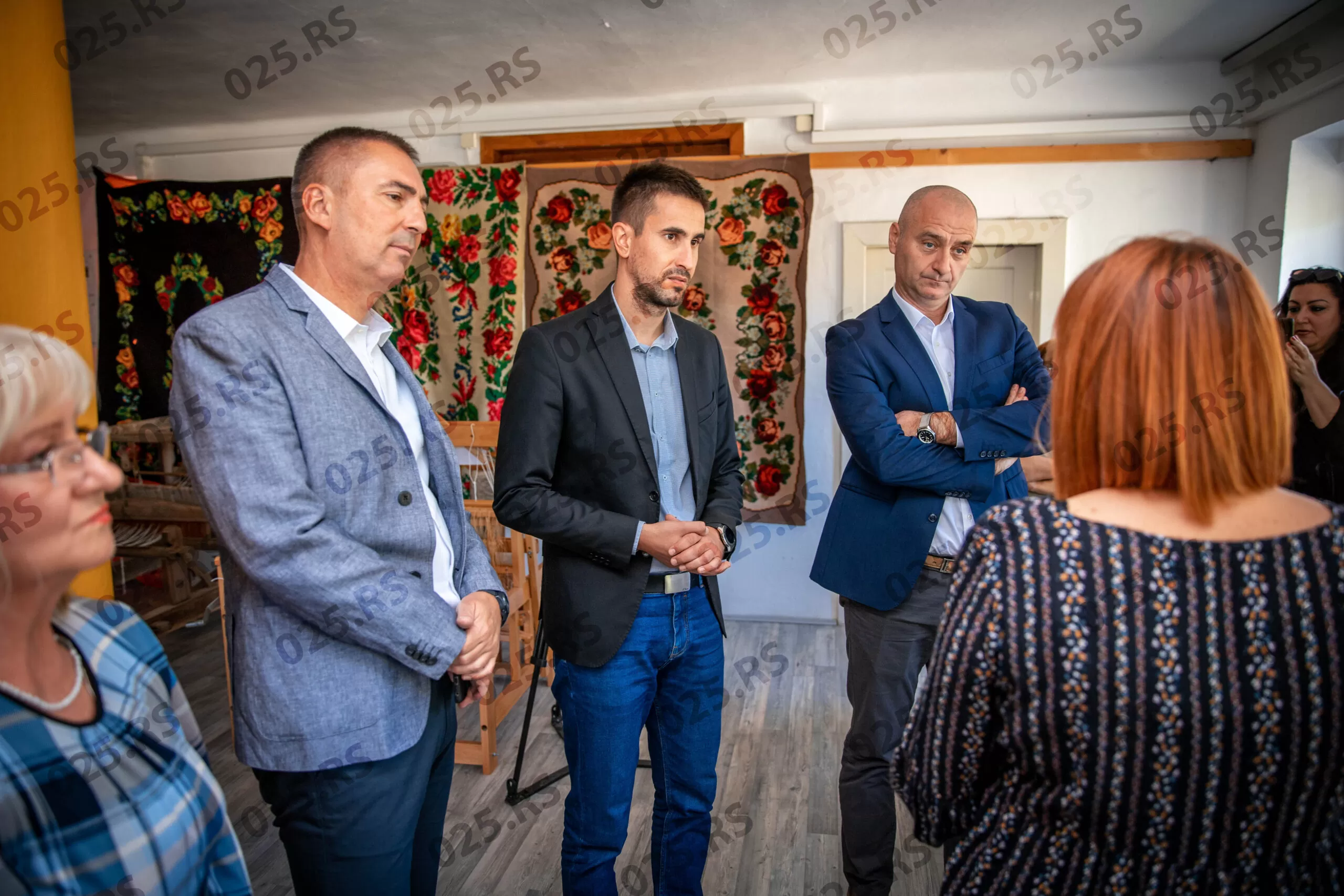 Dr Nenad Ivanišević u poseti Udruženju "Staparska ruža"