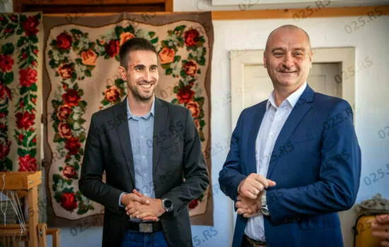Gradonačelnik Antonio Ratković i dr Nenad Ivanišević