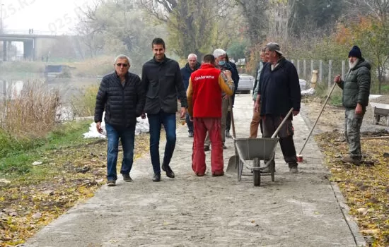 Gradonačelnik u obilasku radova