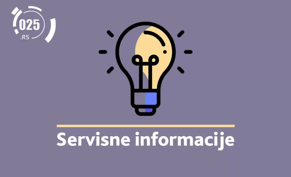 Servisna informacija