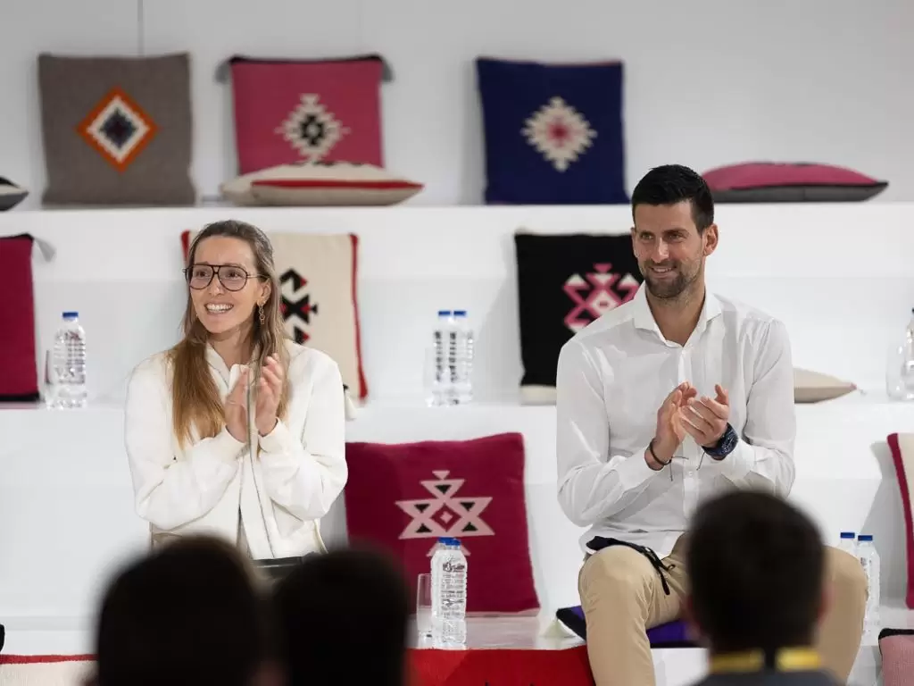 Novak i Jelena Đoković
