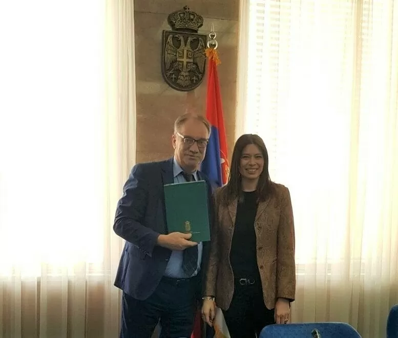 Milan Škrbić i Irena Vujović