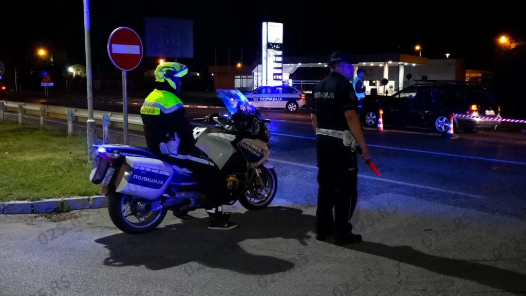 Apatin - pojanačana kontrola saobraćaja 1