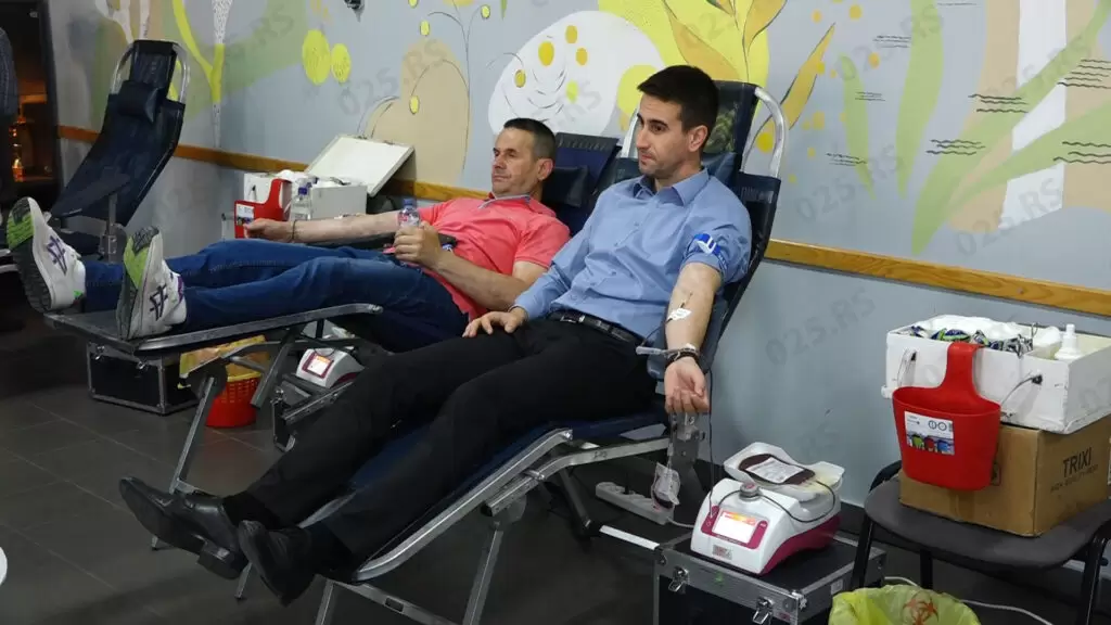 Dobrovoljno davanje krvi - gradonačelnik