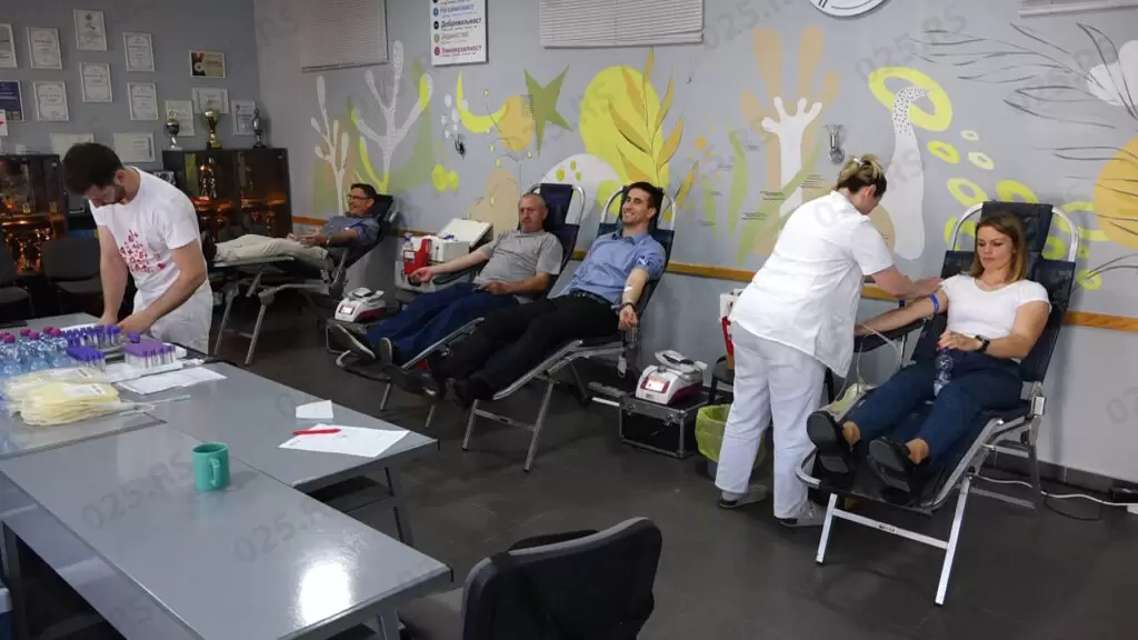Dobrovoljno davanje krvi - čelnici Grada