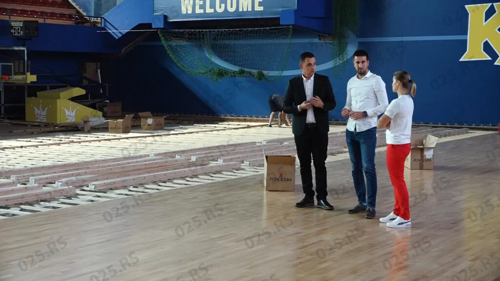 Obilazak radova u hali Mostonga - Sombor