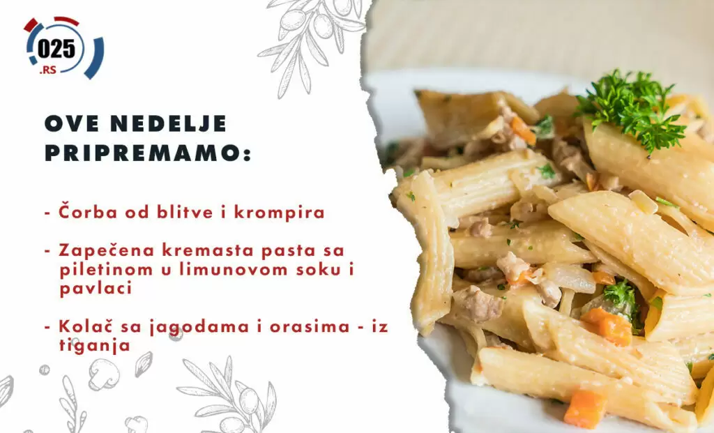 Nedeljni ručak - recept