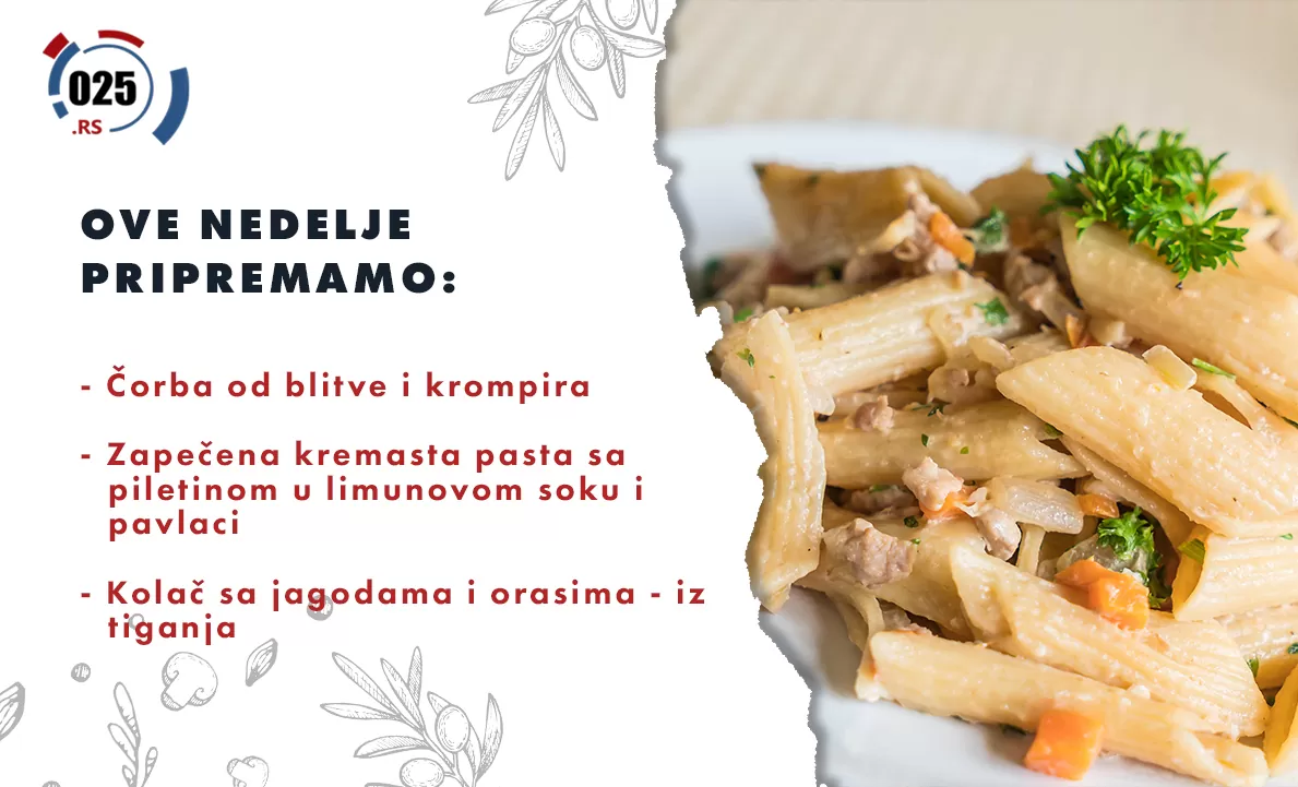 Nedeljni ručak - recept