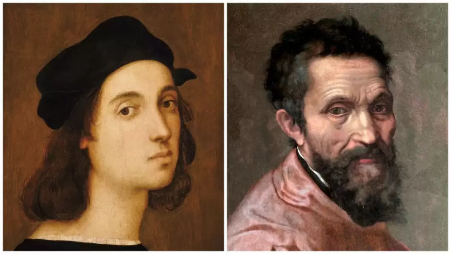 Mikelanđelo i Rafaelo
