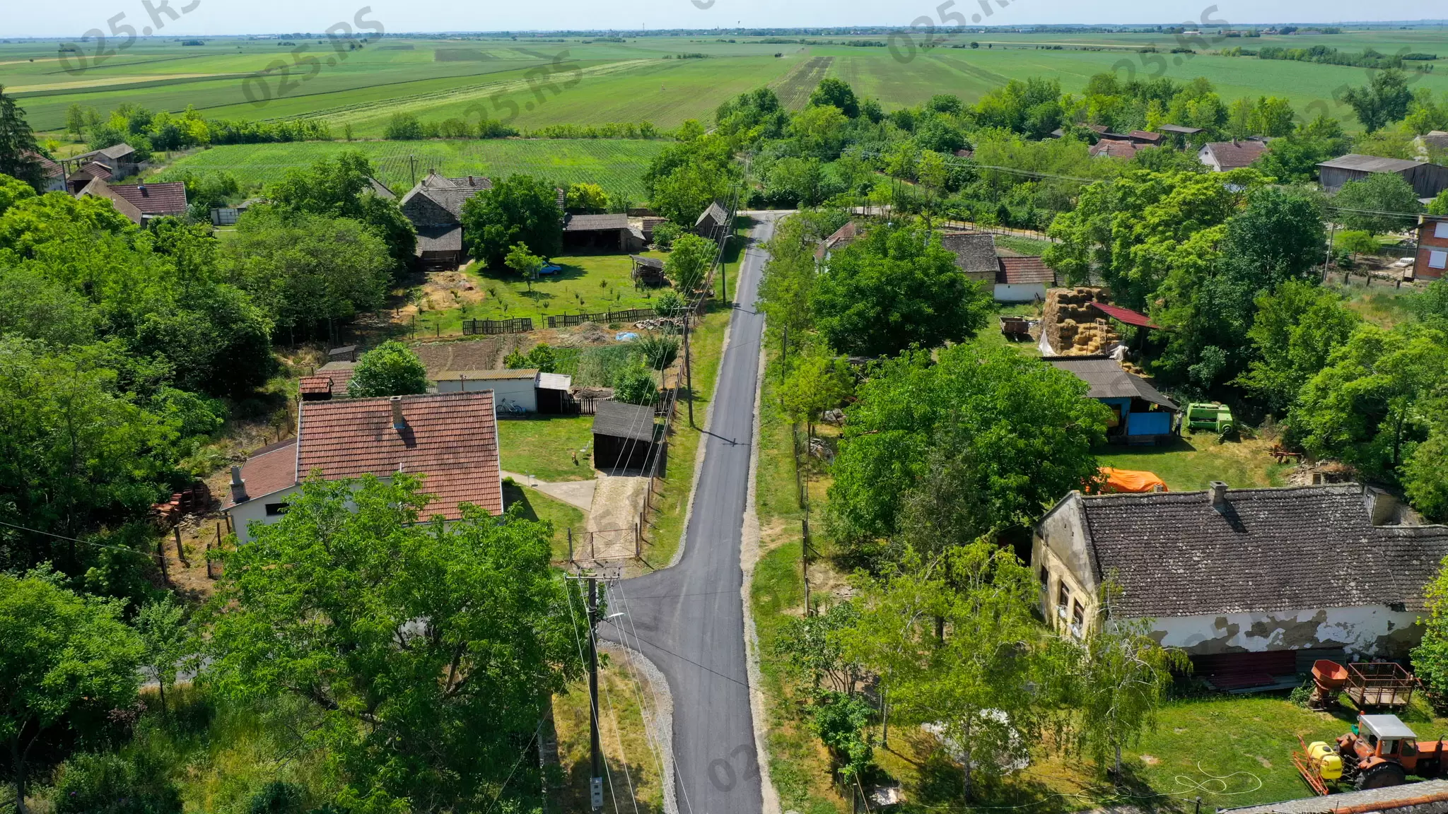 Žarkovac - asfaltirane ulice