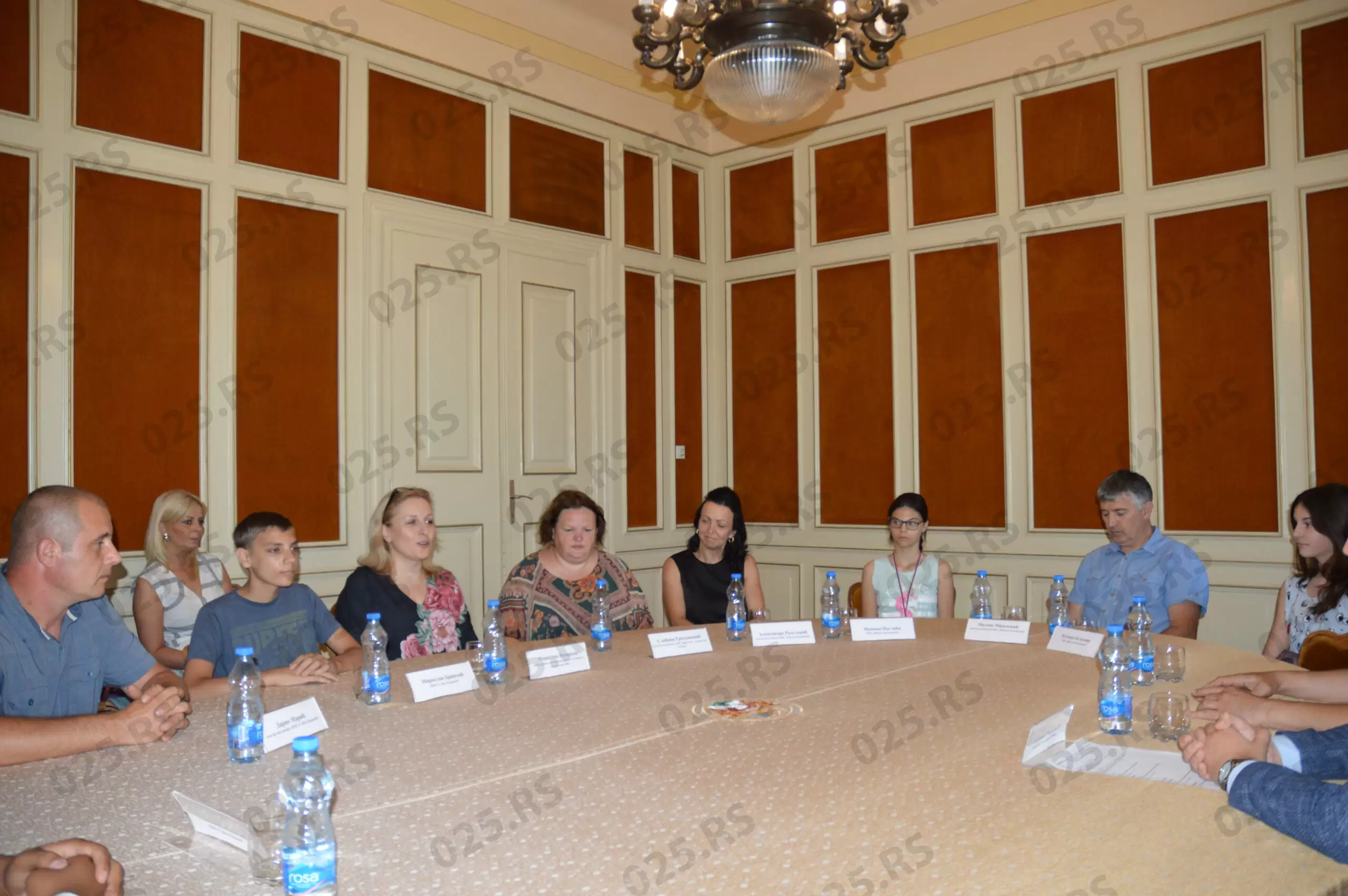 Sombor - prijem uspešnih đaka i njihovih mentora