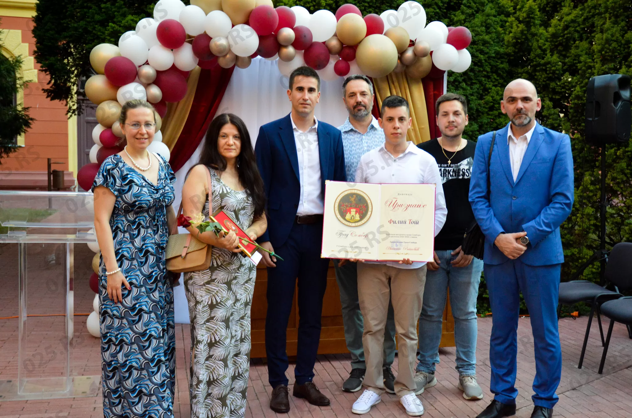 Đaci generacije - prijem u Županiji