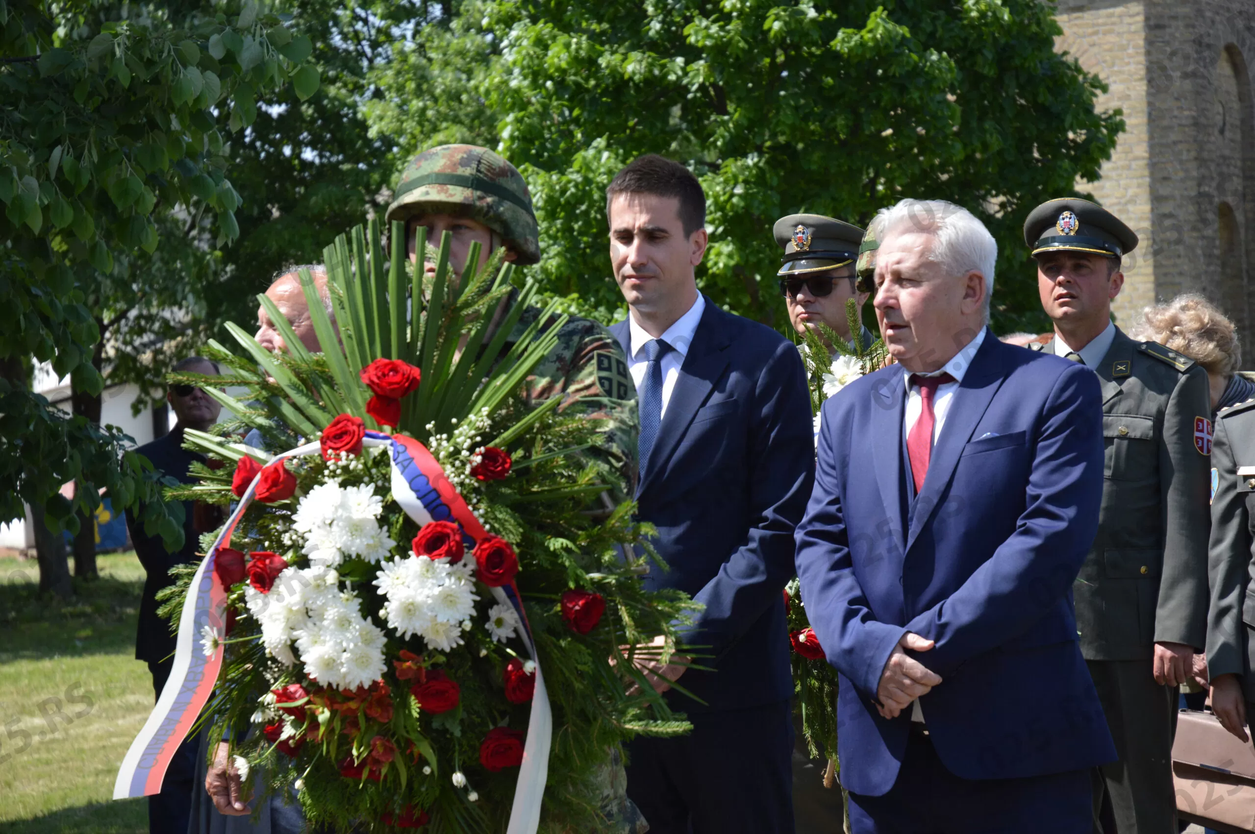 Gradonačelnik polaganje venaca